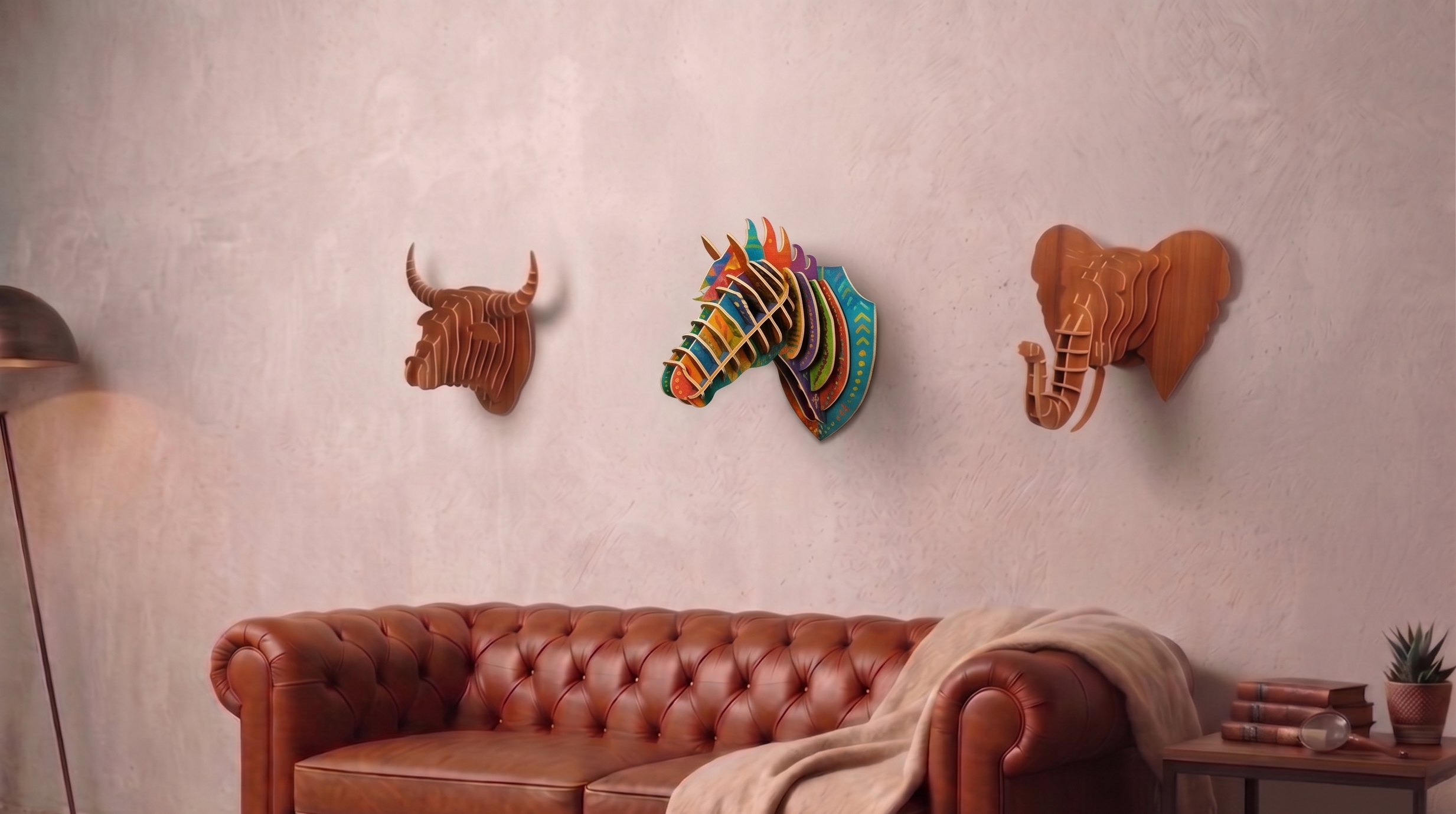 Tier and Timber Premium Wood Art